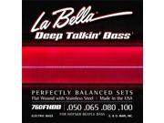 La Bella 760FHBB Beatle Bass Stainless Steel Flat Wound - 50-100