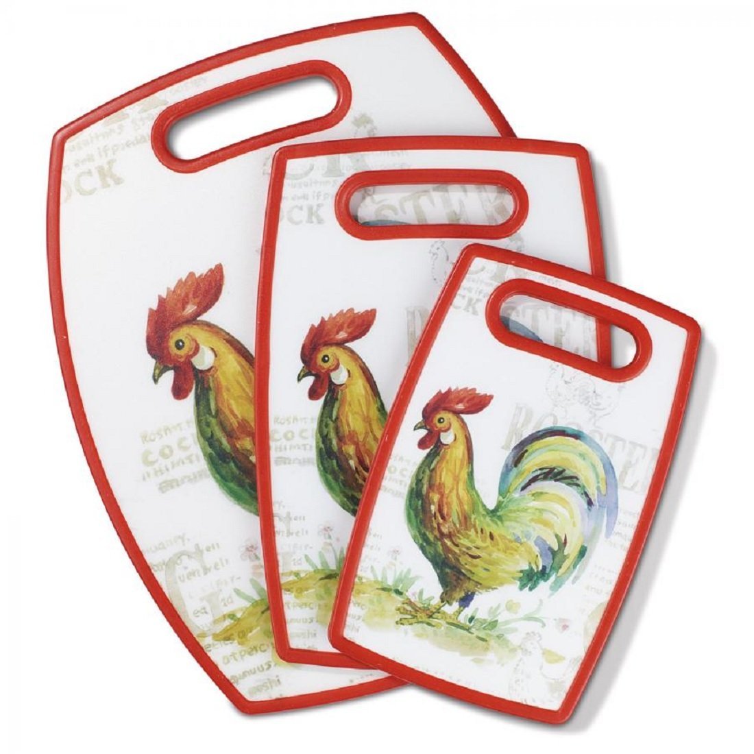 Cuisinart Rooster Cutting Board Set | 3-Piece