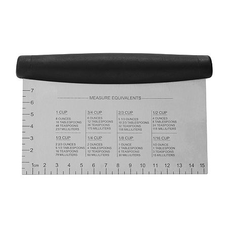 Cuisinart Stainless Steel Measure Marks Food Scrapper