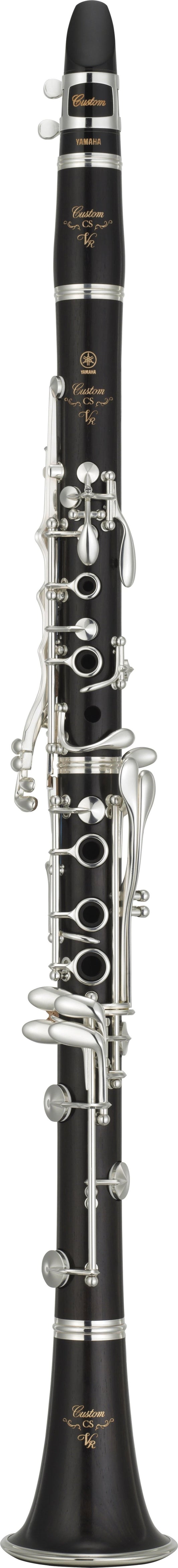 Yamaha YCL-CSVRA Professional Bb Clarinet with Silver-plated Keys