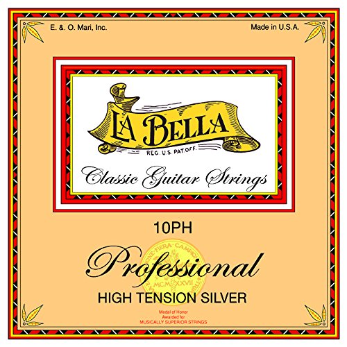 La Bella 10PH Professional High Tension Silver