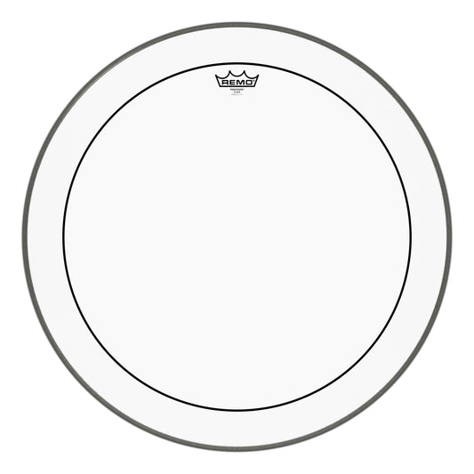 Remo Pinstripe Clear Bass Drumhead 24"