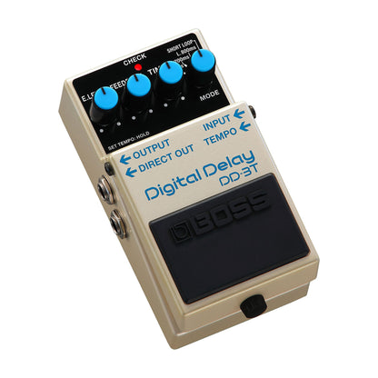 Boss DD-3T Digital Delay Pedal - Angle View