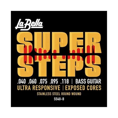 La Bella SS40-B Super Steps, 5-String - Extra Light 40-118