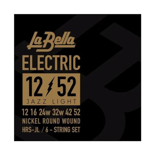 La Bella HRS-JL Electric Guitar - Jazz Light 12-52