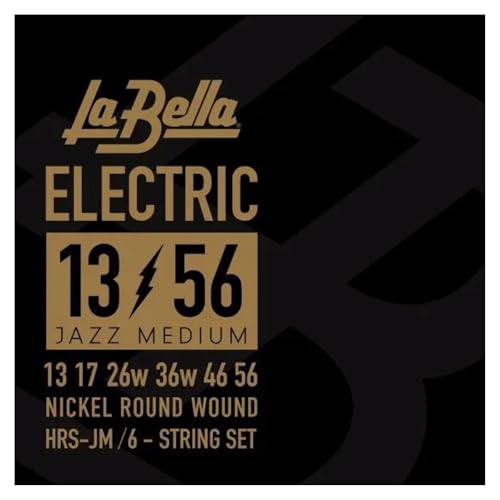 La Bella HRS-JM Electric Guitar - Jazz Medium 13-56