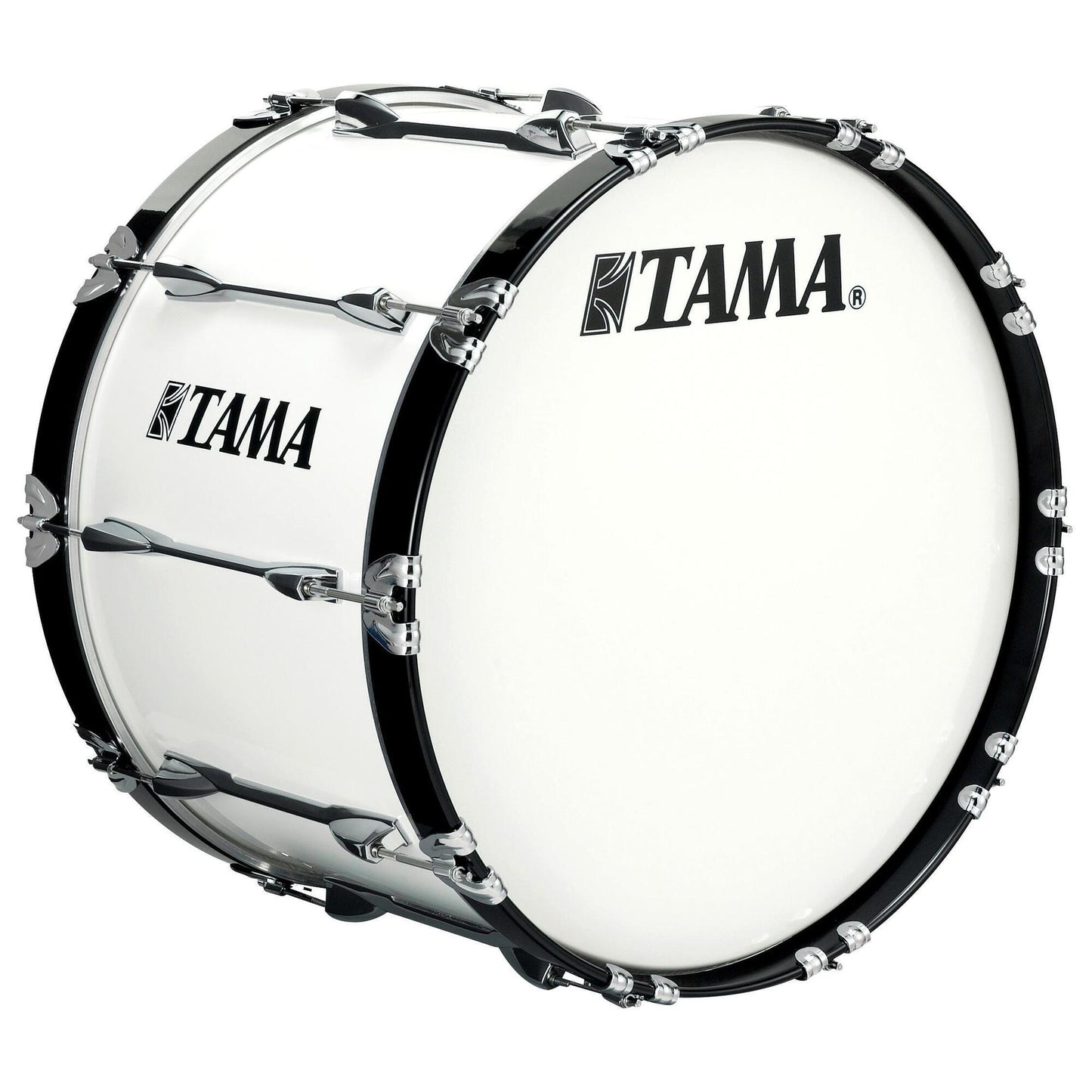 Tama Starlight Marching Bass Drum 22x14 Sugar White