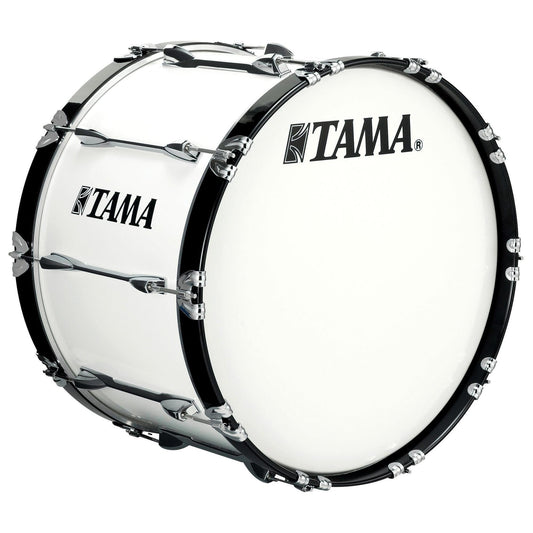 Tama Starlight Marching Bass Drum 24x14 Sugar White