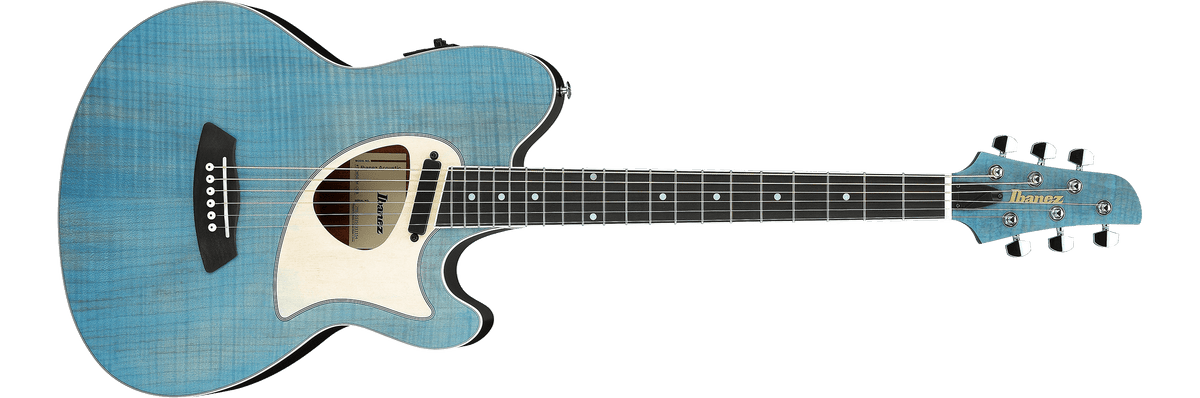 Ibanez TCM50FMODB Talman Acoustic-Electric Guitar