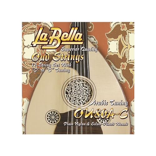 La Bella OU80A-C Oud, Arabic CC Tuning