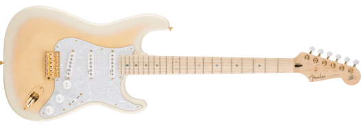 Fender Richie Kotzen Stratocaster, Maple Fingerboard, Transparent White Burst