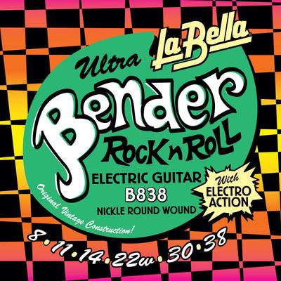 La Bella B838 Ultra Bender Electric Guitar 8-38