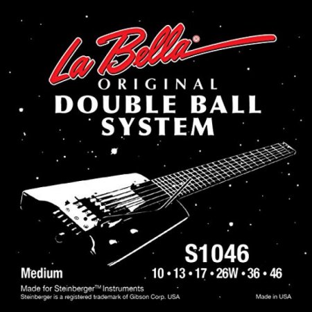 La Bella S1046 Double Ball Electric Guitar - Regular 10-46