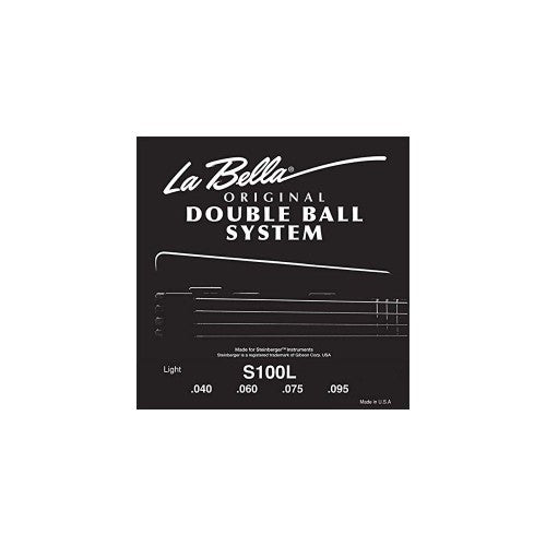 La Bella S100L Double Ball Bass - Light 40-95