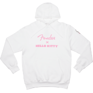 Fender x Hello Kitty White Sleeve Logo Hoodie, S