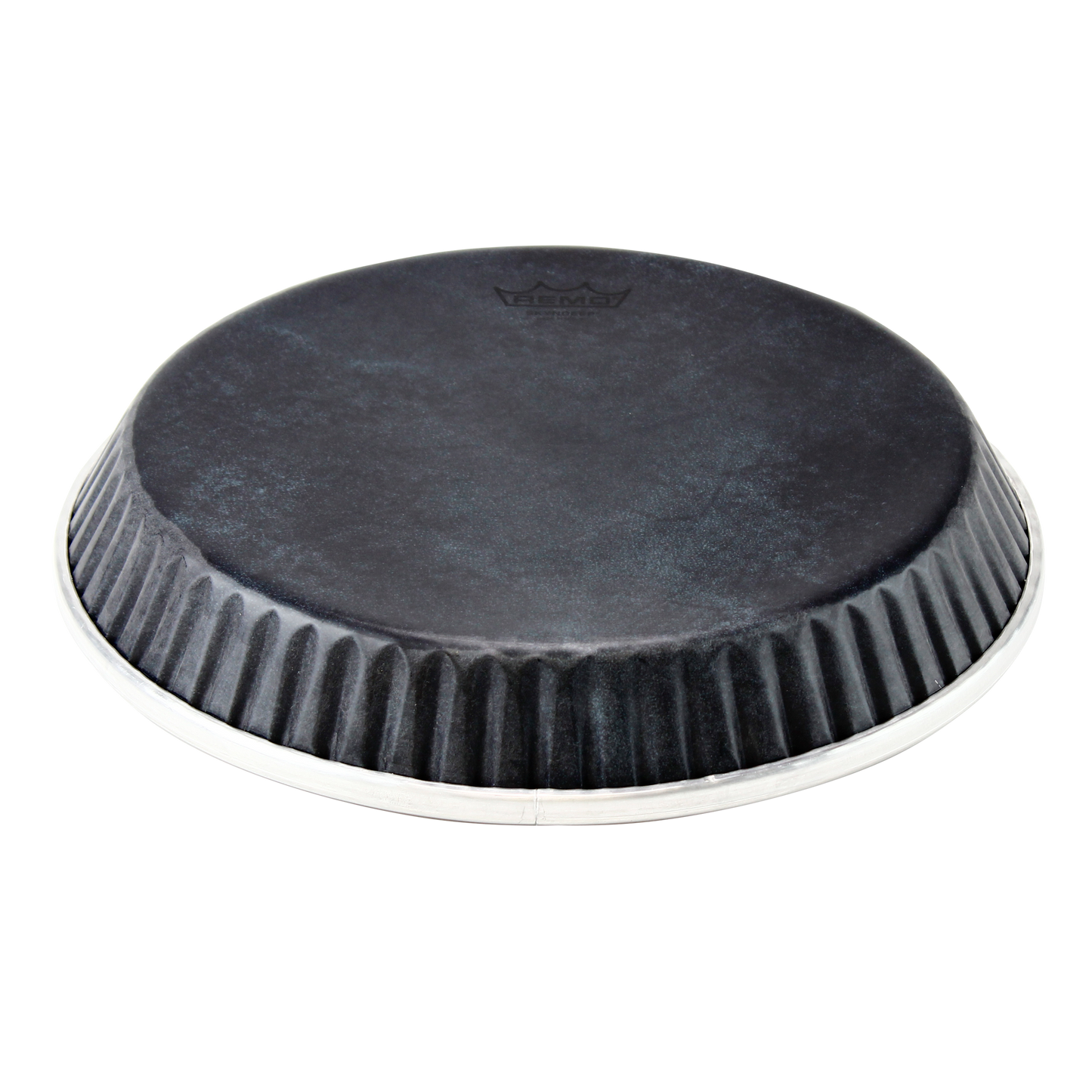 Remo Conga Drumhead, Symmetry, 11.75" D3, Skyndeep, 'Black Calfskin' Graphic