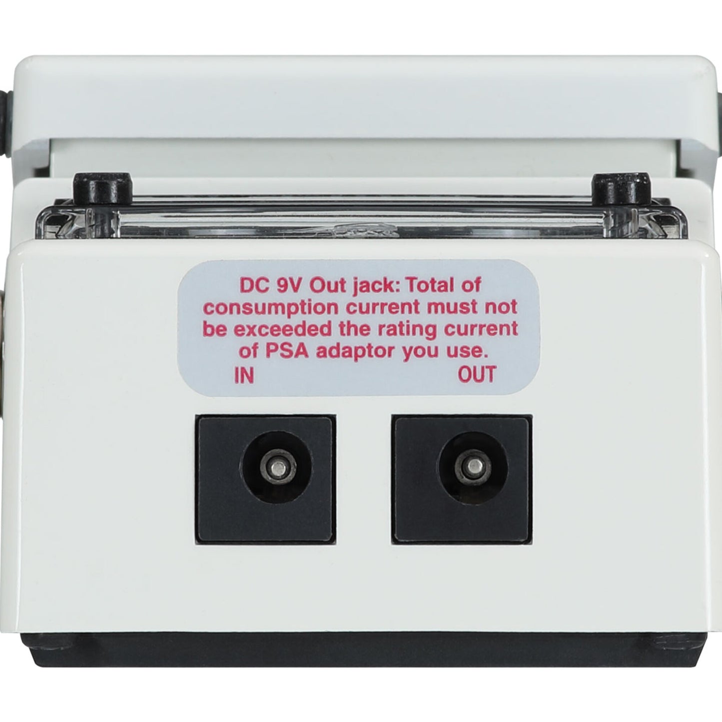 Boss TU-3 Chromatic Tuner Pedal - Rear View