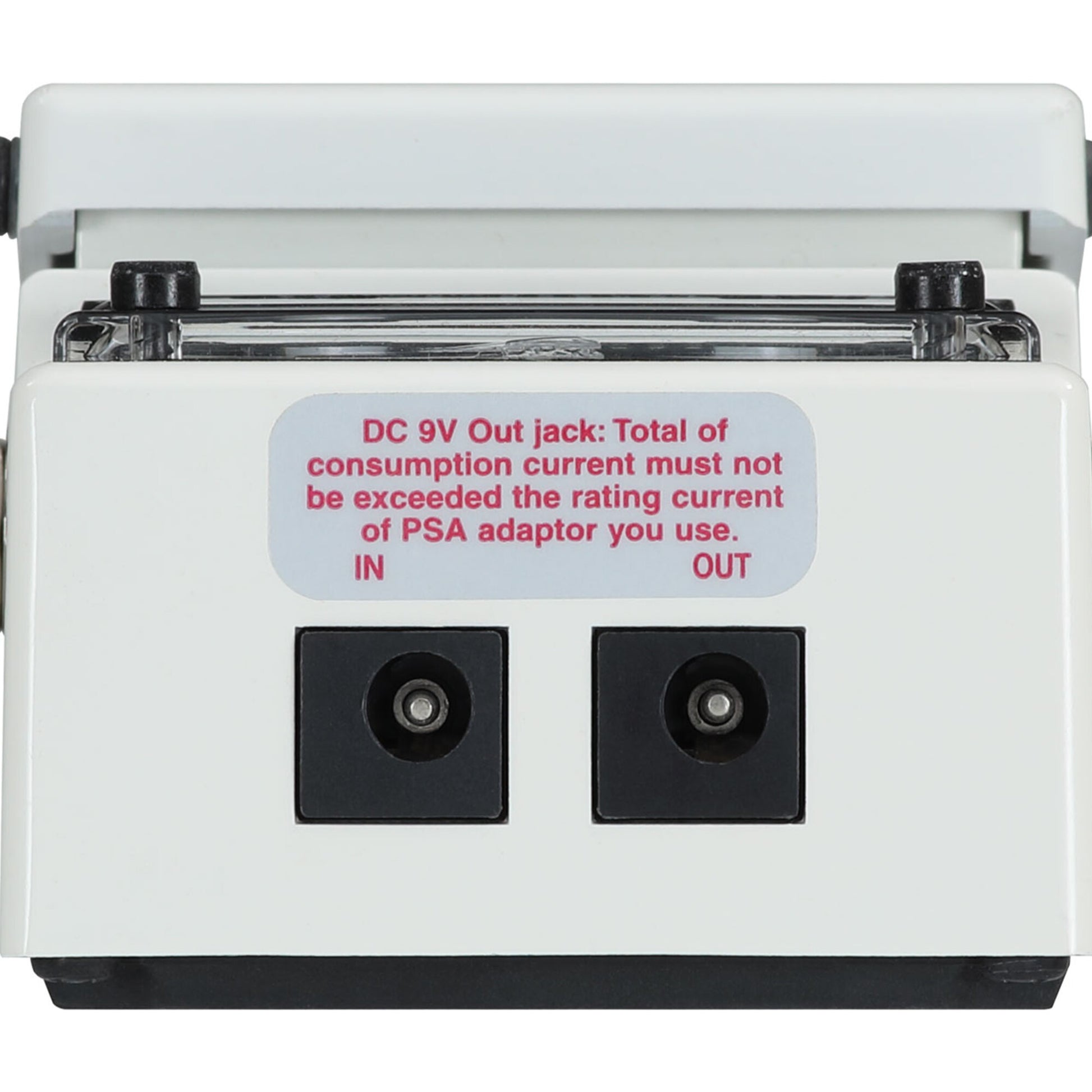 Boss TU-3 Chromatic Tuner Pedal - Rear View