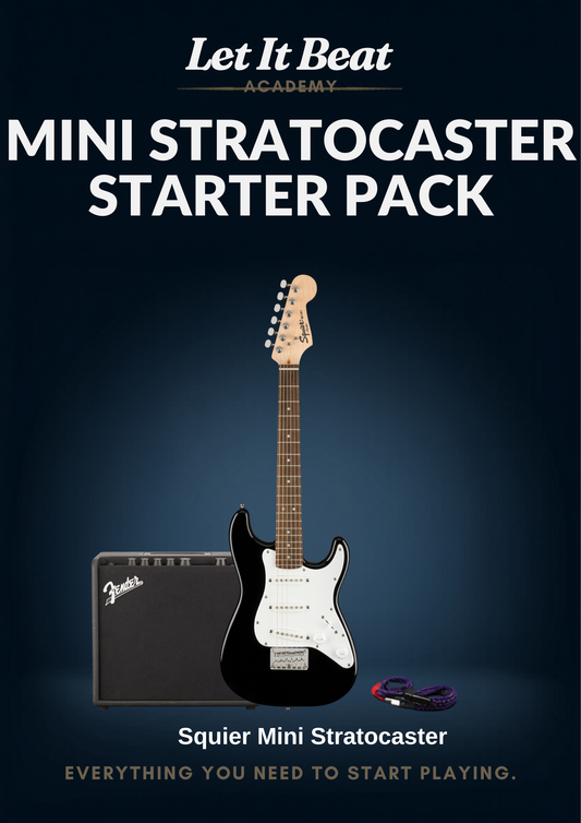 Let it beat! Mini Stratocaster pack