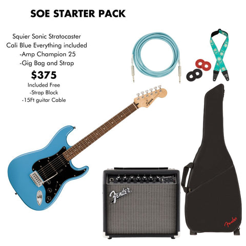 Sound of Excellence ACADEMY Electric Guitar Starter Pack