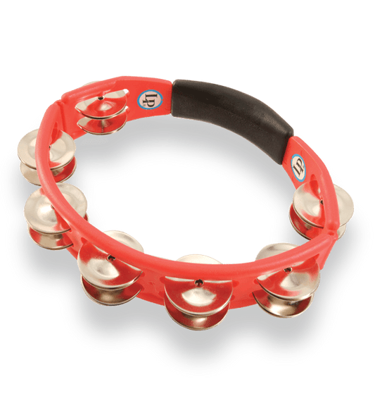 Latin Percussion Cyclops Handheld Tambourine Red - Steel