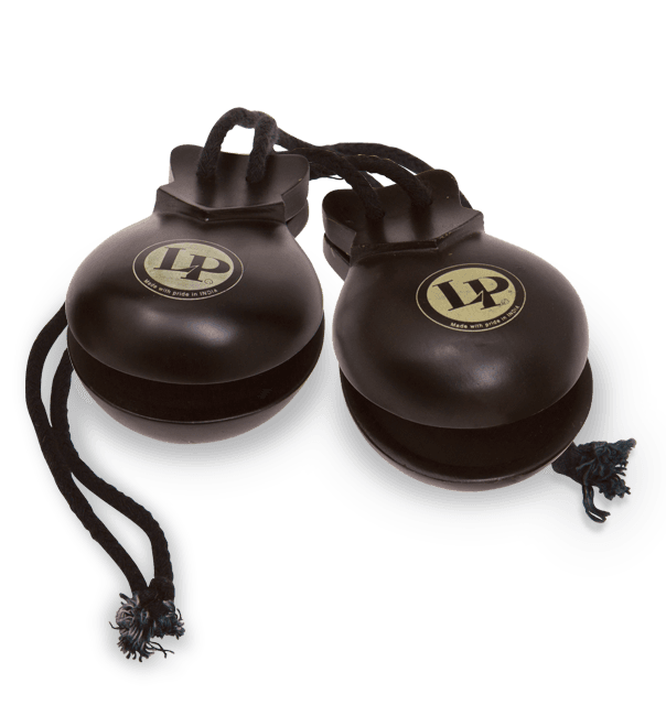 LP EBONY CASTANETS DOUBLE HANDHELD