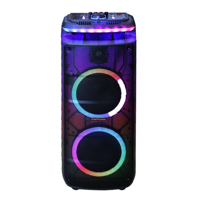 MEMOREX 8″ TWIN PARTY SPEAKER | MX-PS821