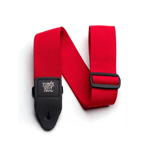 Ernie Ball 2-inch Polypro Strap - Red P04040