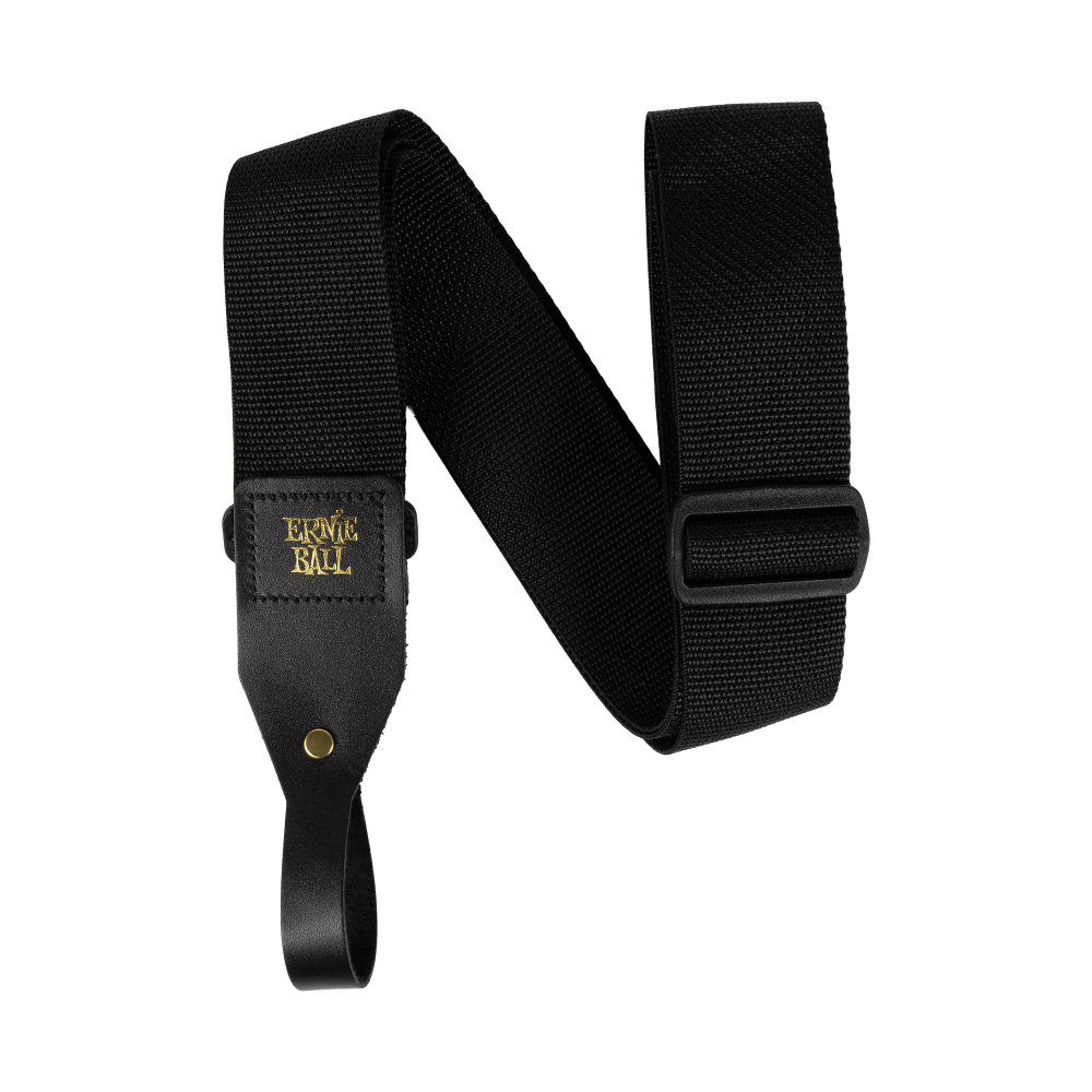 Ernie Ball Polypro Acoustic Guitar Strap - Black P05365