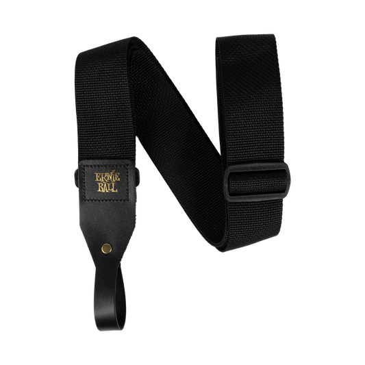 Ernie Ball Polypro Acoustic Guitar Strap - Black P05365