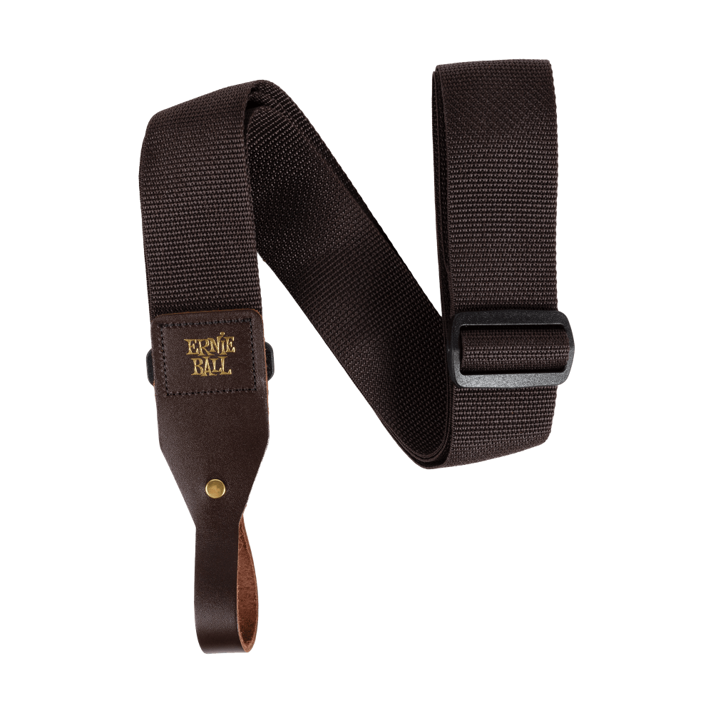 Ernie Ball Polypro Acoustic Guitar Strap - Brown P05366