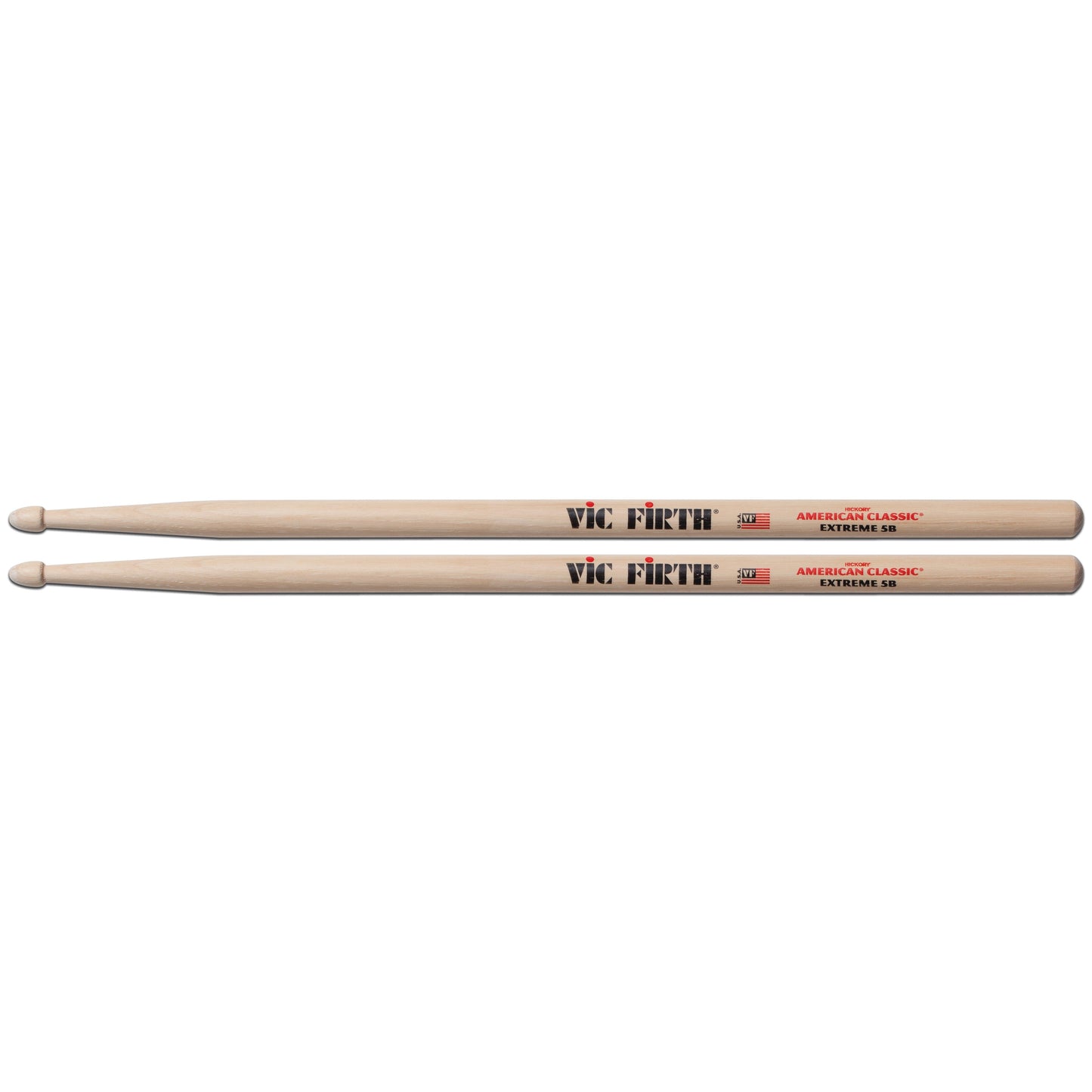 Vic Firth American Classic Drumsticks - Extreme 5B - Wood Tip