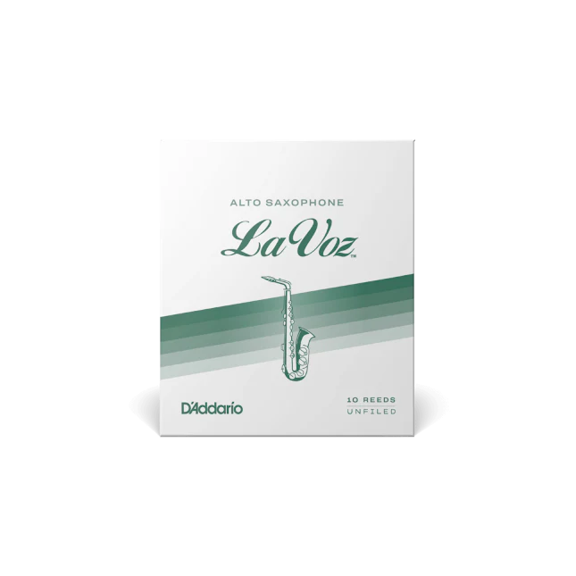 La Voz Alto Saxophone Reeds, Medium Soft, 10 Pack