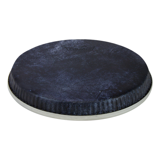 Remo Bongo Drumhead, S-Series, 8.00", Skyndeep, 'Black Calfskin' Graphic