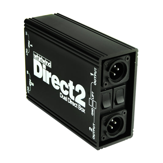 Whirlwind DIRECT2 2-Channel Passive Direct Box