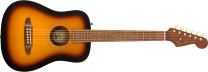 Fender California Standard Redondo Mini with Bag, Spruce Top, 3-Color Sunburst