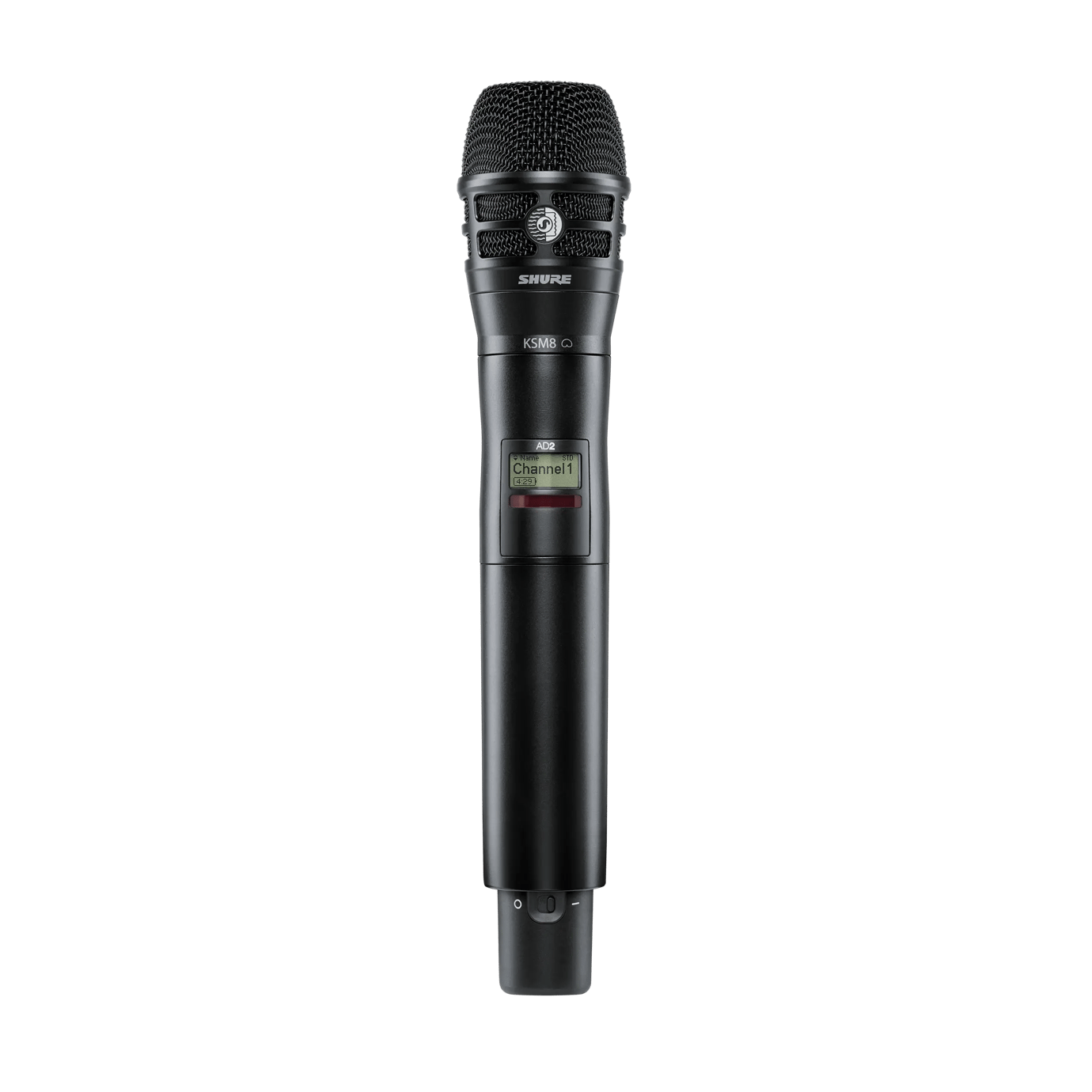 Shure Axient Digital AD2/KSM8 Wireless Handheld Microphone Transmitter - Black