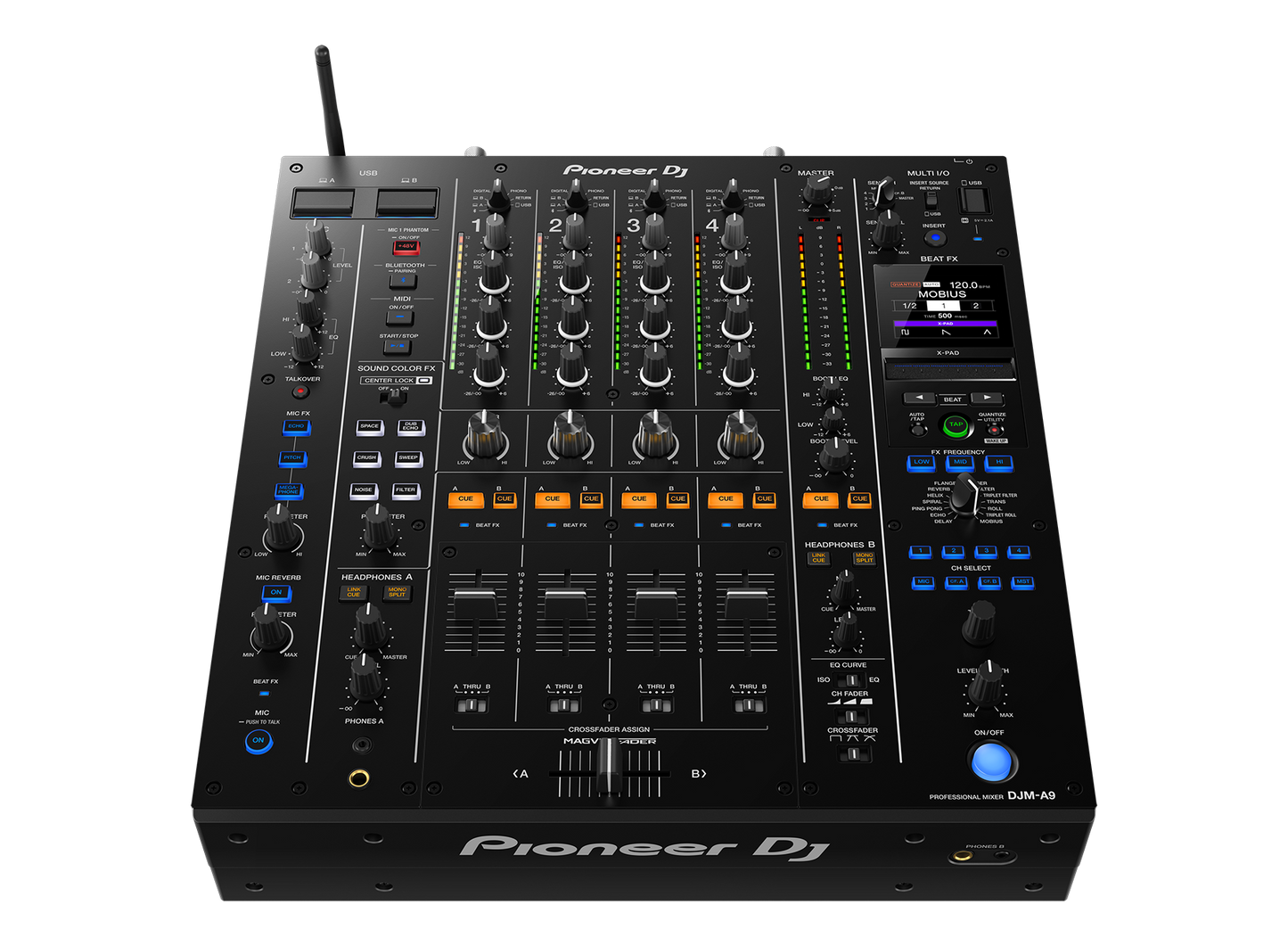 Pioneer DJ DJM-A9 4-channel DJ Mixer