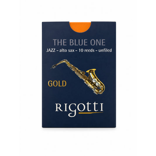 Rigotti Gold Jazz Alto Saxophone Reeds - 2 Light (10-Pack)