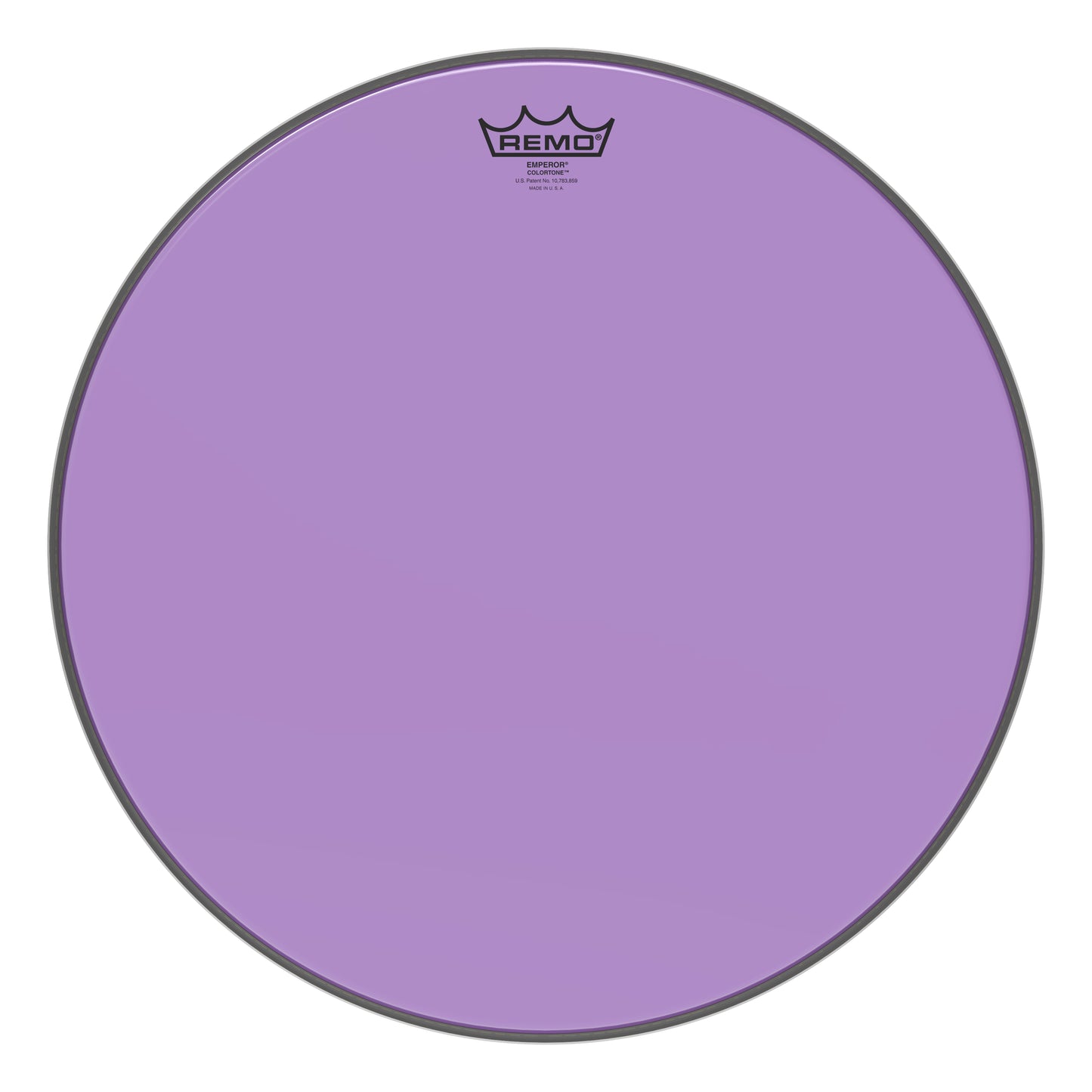 Remo Emperor Colortone 18" Purple Batter Drumhead