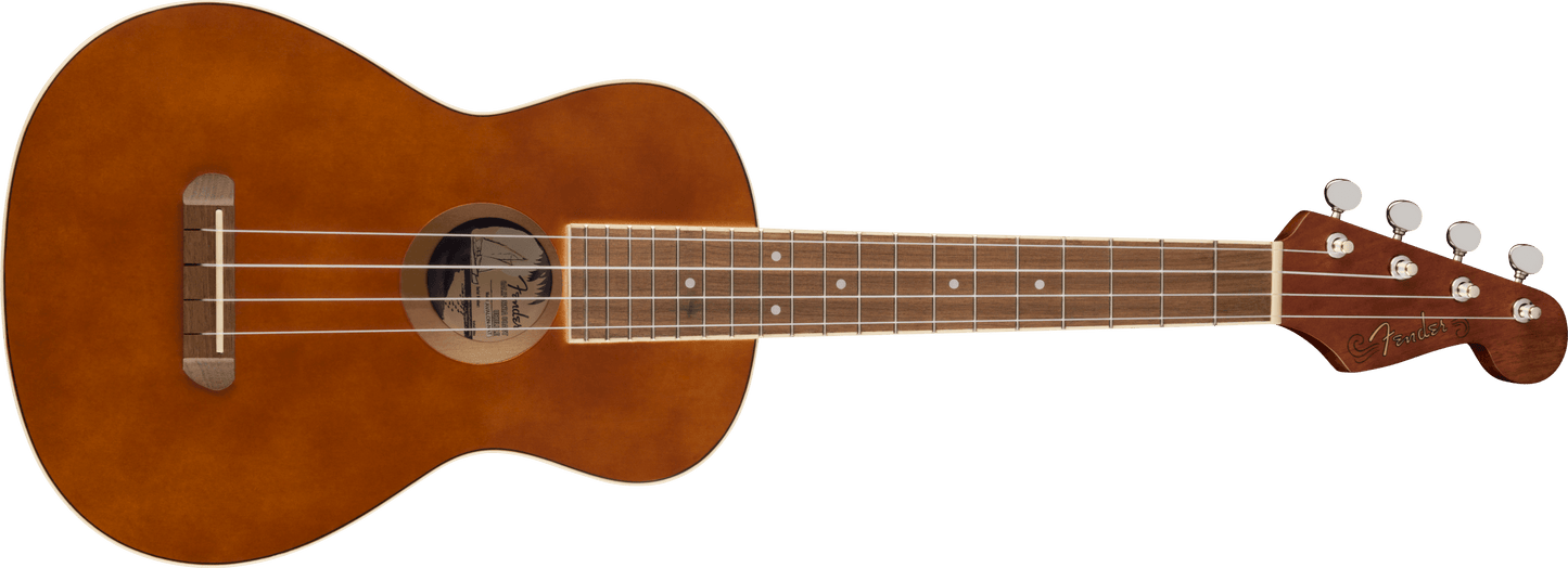 Fender Avalon Tenor Ukulele, Walnut Fingerboard, Natural