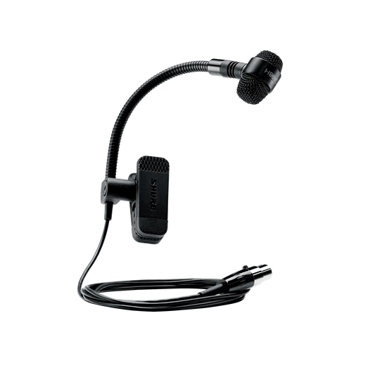 Micrófono de condensador con clip de diafragma pequeño Shure PGA98H-XLR