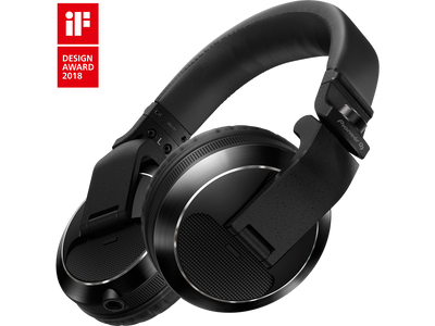 Pioneer DJ HDJ-X7 Professional Over-Ear DJ Headphones - Black