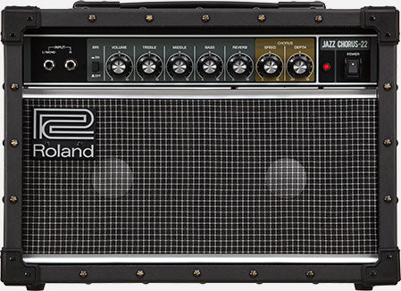 Roland JC-22 Jazz Chorus 30-watt 2 x 6.5-inch Stereo Combo Amp