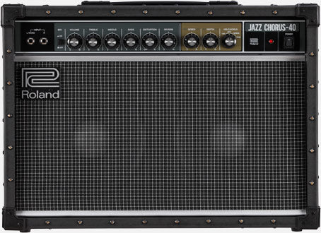 Roland JC-40 Jazz Chorus 40-watt 2 x 10-inch Combo Amplifier - Black