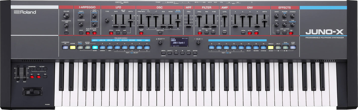 Roland Juno-X 61-key Synthesizer