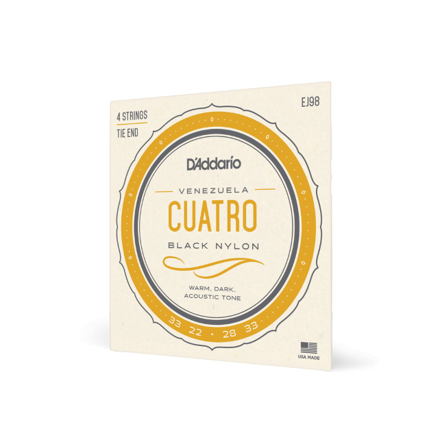 D'Addario EJ98 Cuatro-Venezuela Strings