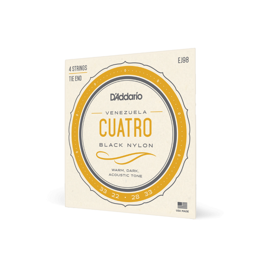 D'Addario EJ98 Cuatro-Venezuela Strings