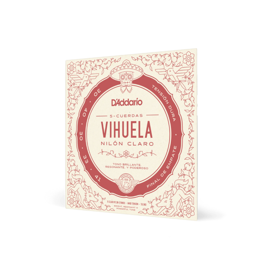 D’Addario MV10H Vihuela Hard Tension Strings