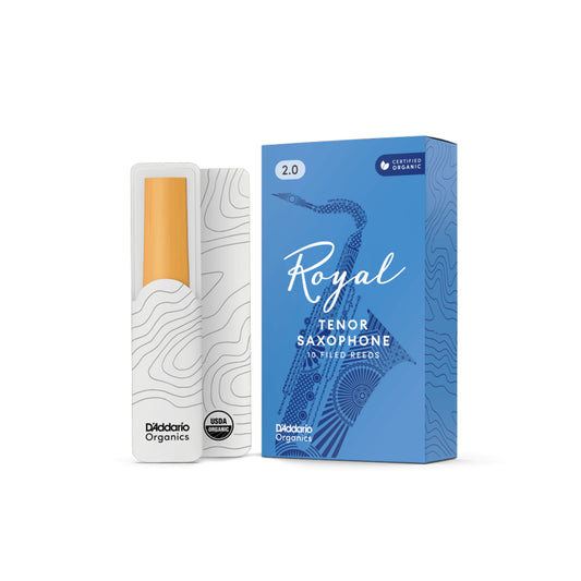 D'Addario Royal Tenor Saxophone Reeds 10-Pack